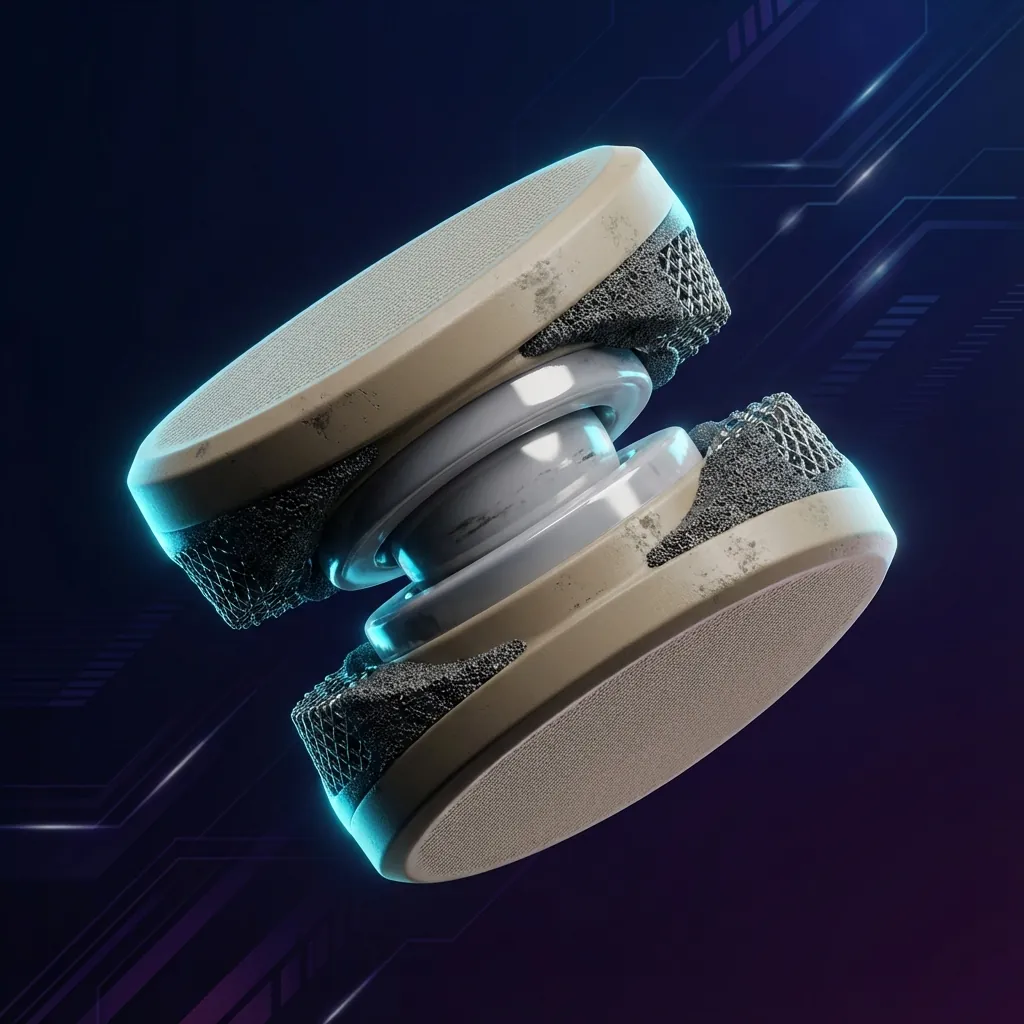 Modern cervical disc technology with PEEK, ceramic, and 3D-printed titanium