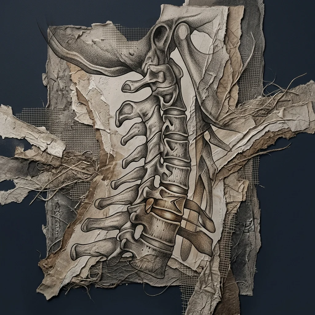 Flexion/Extension X-ray demonstrating spinal motion assessment