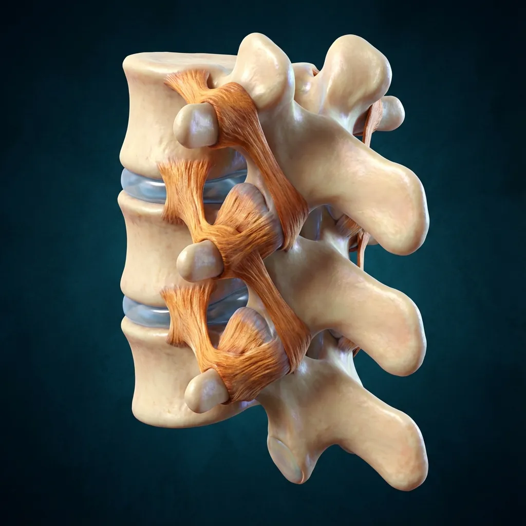 Facet Joint Capsules surrounding the zygapophyseal joints