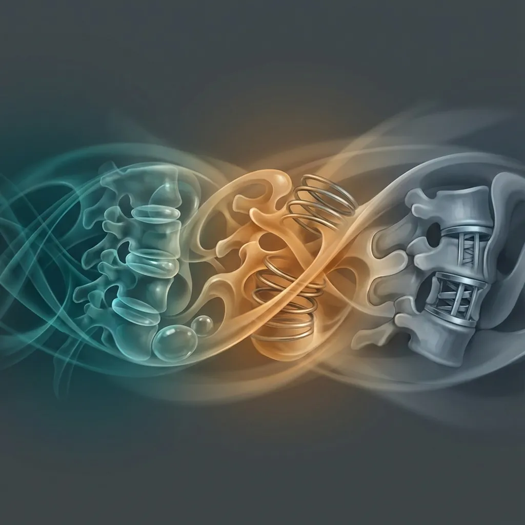 Treatment spectrum from motion-preserving disc replacement to fusion surgery